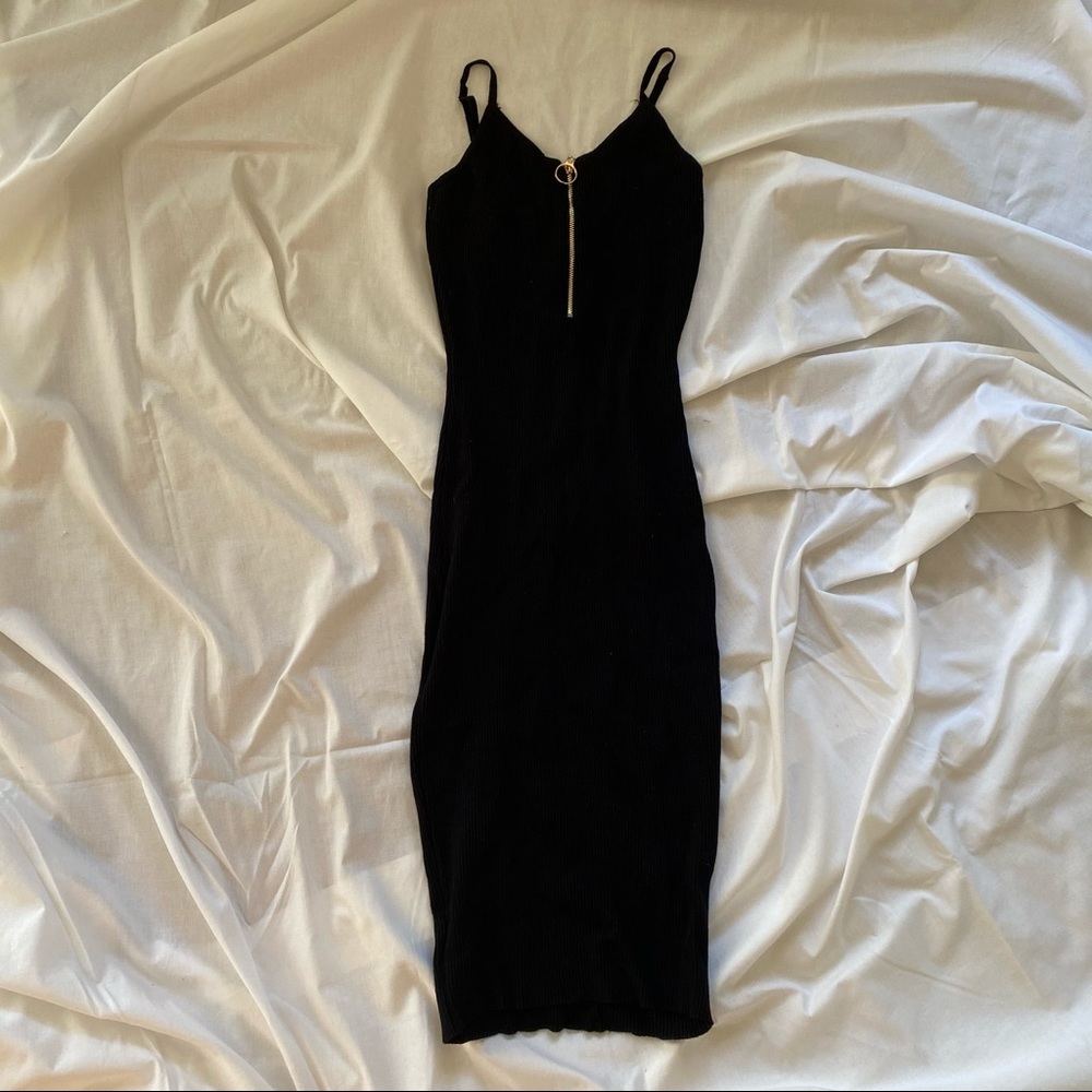 Knit Bodycon Midi Dress